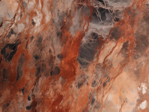 red-brown marble