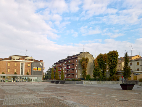 Urban City Square Architecture Rural Landscape Scenery