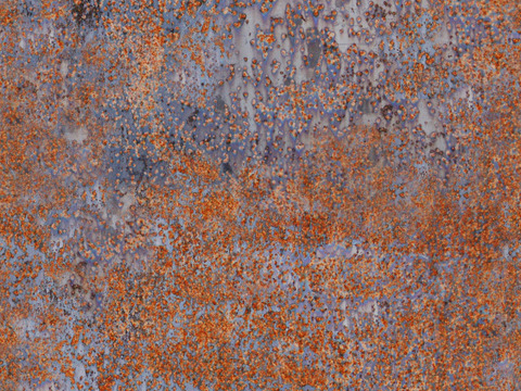 Seamless old aging rusty rust metal plate iron plate