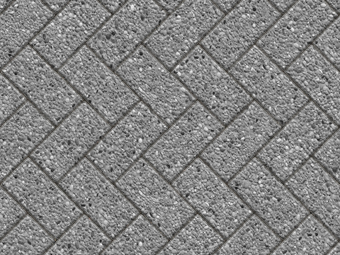 Seamless Herringbone Patchwork Floor Tile Sidewalk Road Ground Square Paving