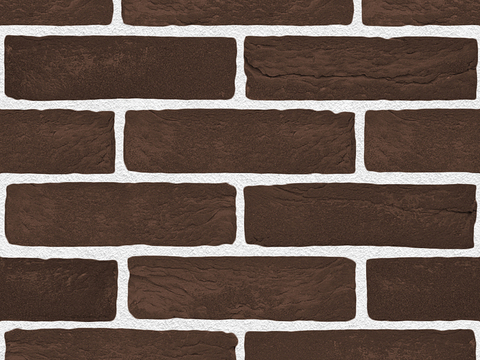 Seamless Brown Brick Wall Outdoor Wall Floor