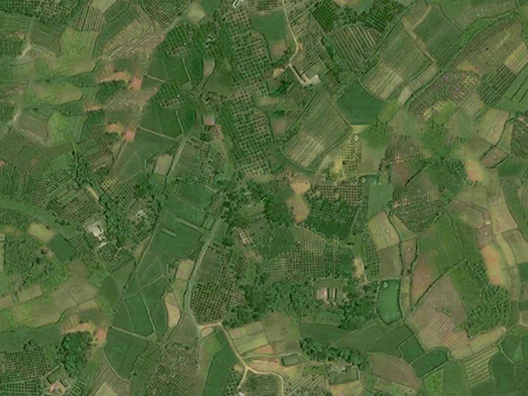 Modern natural ground_outdoor satellite aerial map farmland