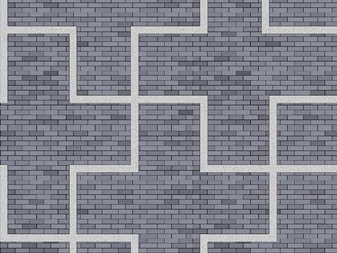 gray square brick