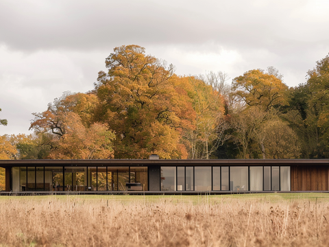 Exterior view of villa farm