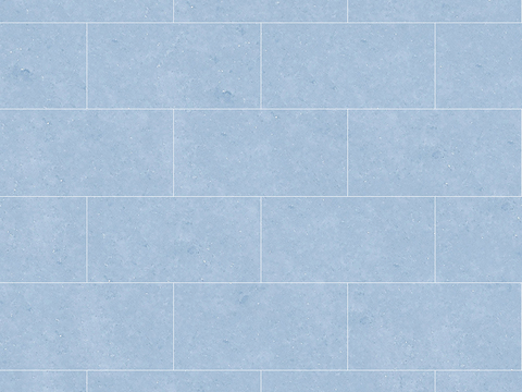 Seamless Modern Blue Marble Stone Geometric Splicing Parquet Pattern Tile Floor Tile Wall Tile