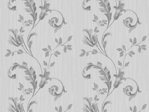 Seamless Modern European Style Floral Pattern Wallpaper Wallpaper Wall Cloth