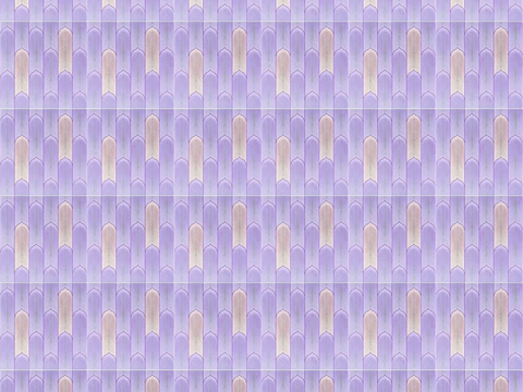 Bump feather tile pink purple tile