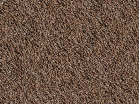 Seamless Modern Bedroom Brown Solid Color Wool Plush Carpet Floor Mat