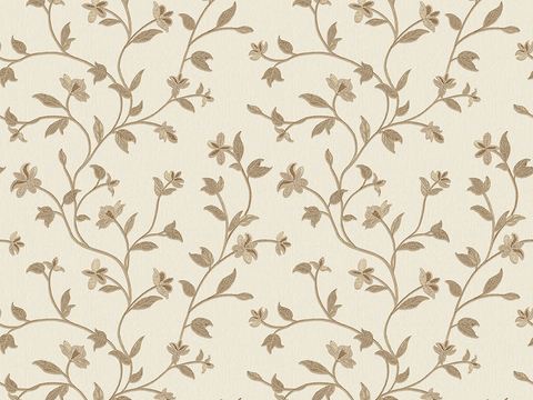 Seamless Modern European Style Floral Pattern Wallpaper Wallpaper Wall Cloth