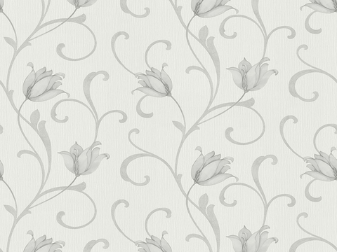 Seamless Modern European Style Floral Pattern Wallpaper Wallpaper Wall Cloth