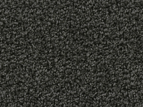 Seamless modern hotel office black gray plush carpeted floor mat