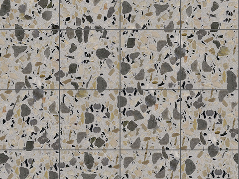 Seamless modern water mill stone mosaic tile floor tile wall tile