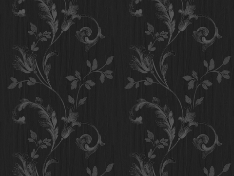 Seamless Modern European Style Floral Pattern Wallpaper Wallpaper Wall Cloth