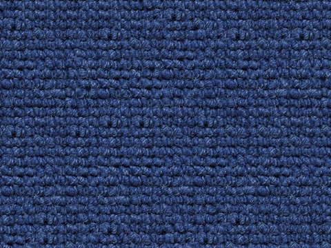 Seamless Modern Hotel Office Blue Texture Knitted Texture Carpet Floor Mat Cloth Fabric Fabric