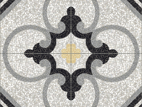 Seamless modern water mill stone mosaic tile floor tile wall tile