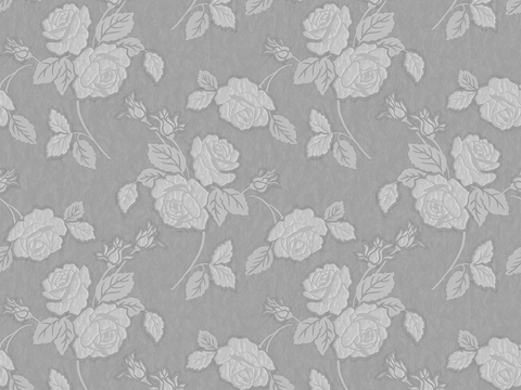 Seamless Modern European Style Floral Pattern Wallpaper Wallpaper Wall Cloth