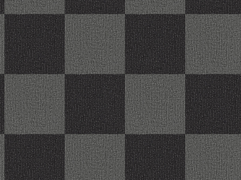 Seamless modern hotel office black gray geometric checkerboard checkered pattern full carpet floor mat