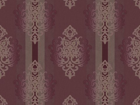 Seamless Modern European Classical Pattern Pattern Wallpaper Wallpaper Wall Cloth