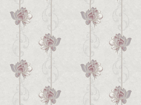 Seamless Modern European Style Floral Pattern Wallpaper Wallpaper Wall Cloth