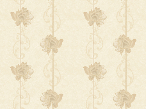 Seamless Modern European Style Floral Pattern Wallpaper Wallpaper Wall Cloth