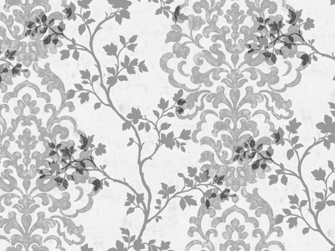 Seamless Modern European Style Floral Pattern Wallpaper Wallpaper Wall Cloth