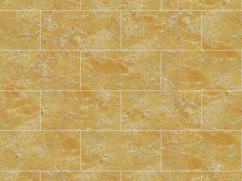 Seamless Modern Yellow Marble Stone Geometric Splicing Parquet Pattern Tile Floor Tile Wall Tile