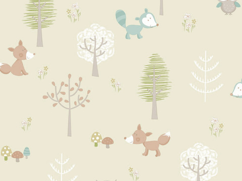 Children's Room Wallpaper