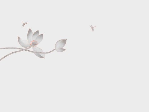 New Chinese flower and bird wallpaper