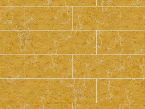 Seamless Modern Yellow Marble Stone Geometric Splicing Parquet Pattern Tile Floor Tile Wall Tile