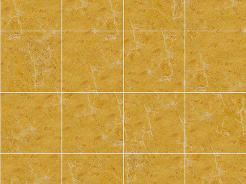 Seamless Modern Yellow Marble Stone Geometric Splicing Parquet Pattern Tile Floor Tile Wall Tile