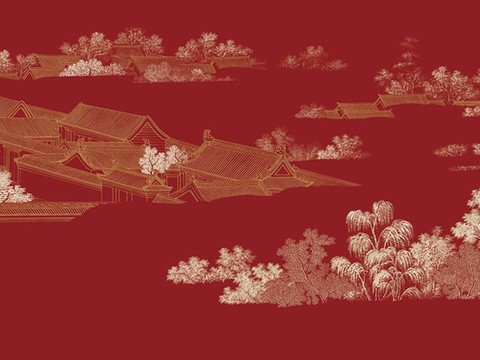 New Chinese Landscape Wallpaper