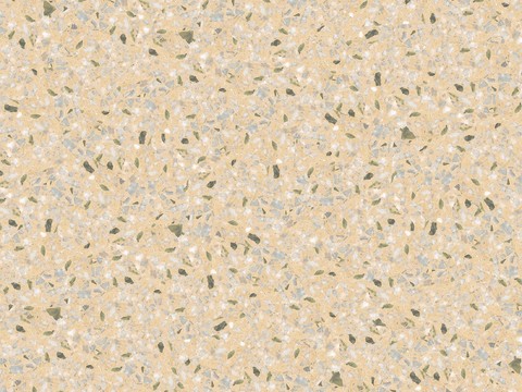 Yellow terrazzo