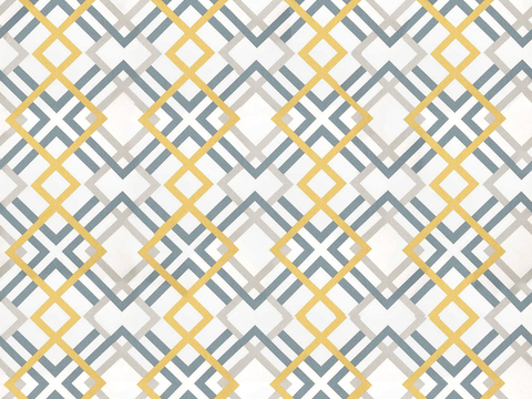 Seamless modern yellow geometric lines texture pattern wallpaper wall covering wall covering