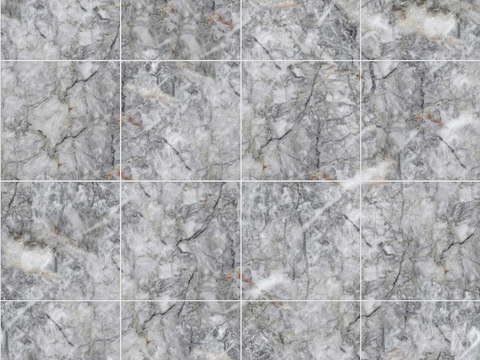 Seamless Modern Grey Marble Stone Geometric Splicing Parquet Pattern Tile Floor Tile Wall Tile