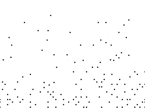 Irregular gradient punching plate