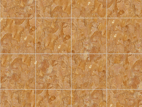 Seamless Modern Yellow Marble Stone Geometric Splicing Parquet Pattern Tile Floor Tile Wall Tile