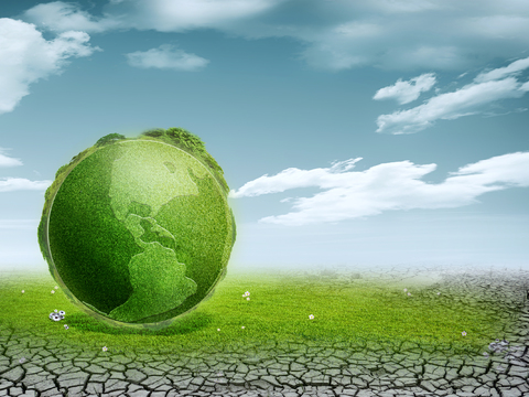 Green technology environmental protection background material