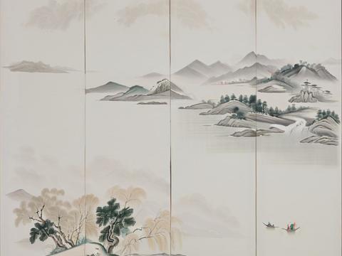 New Chinese Landscape Wallpaper