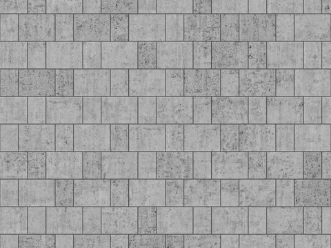 Seamless staggered brick square tile cement floor tile