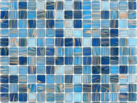 Blue Glass Mosaic