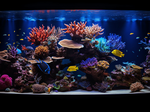 Tropical fish tank