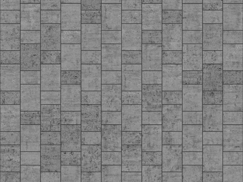 Seamless staggered brick square tile cement floor tile