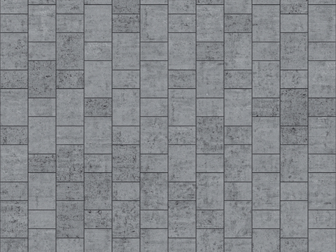 Seamless staggered brick square tile cement floor tile outdoor stone floor