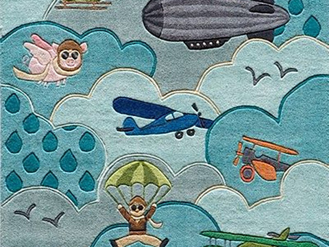 Cartoon children's carpet