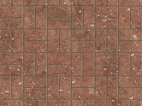 Seamless pottery tile parquet floor tile sidewalk road ground square paving