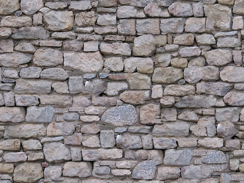 Seamless outdoor building rock block stone wall brick wall ground