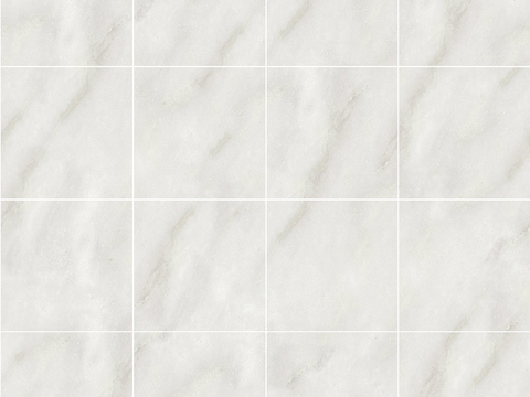 Seamless Modern White Marble Stone Geometric Splicing Parquet Pattern Tile Floor Tile Wall Tile