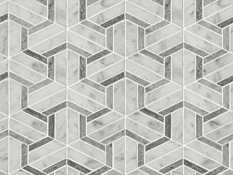 Seamless Modern Marble Stone Geometric Splicing Parquet Pattern Tile Floor Tile Wall Tile