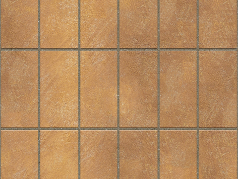 Seamless pottery tile parquet floor tile sidewalk road ground square paving