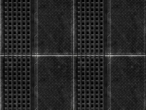 Seamless iron metal plate steel relief texture